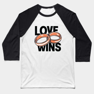 Love Wins Baseball T-Shirt